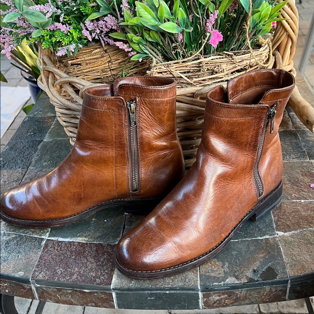 Frye double zip boots 8 - Picture 4 of 8